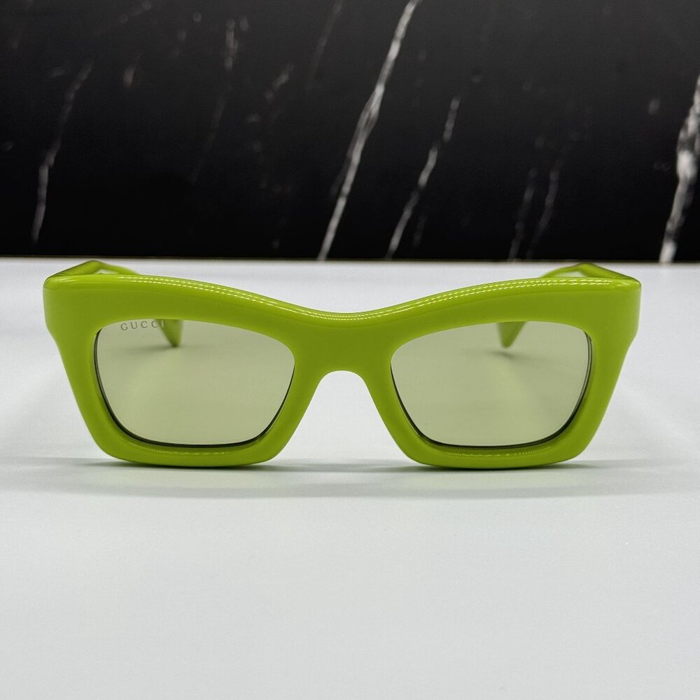 NEW GUCCI SUNGLASSES GG1773S 006 GREEN WOMEN EYEWEAR